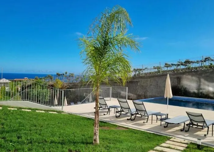 Oceanview Cozy With Pool Near Funchal Apartmán Câmara de Lobos